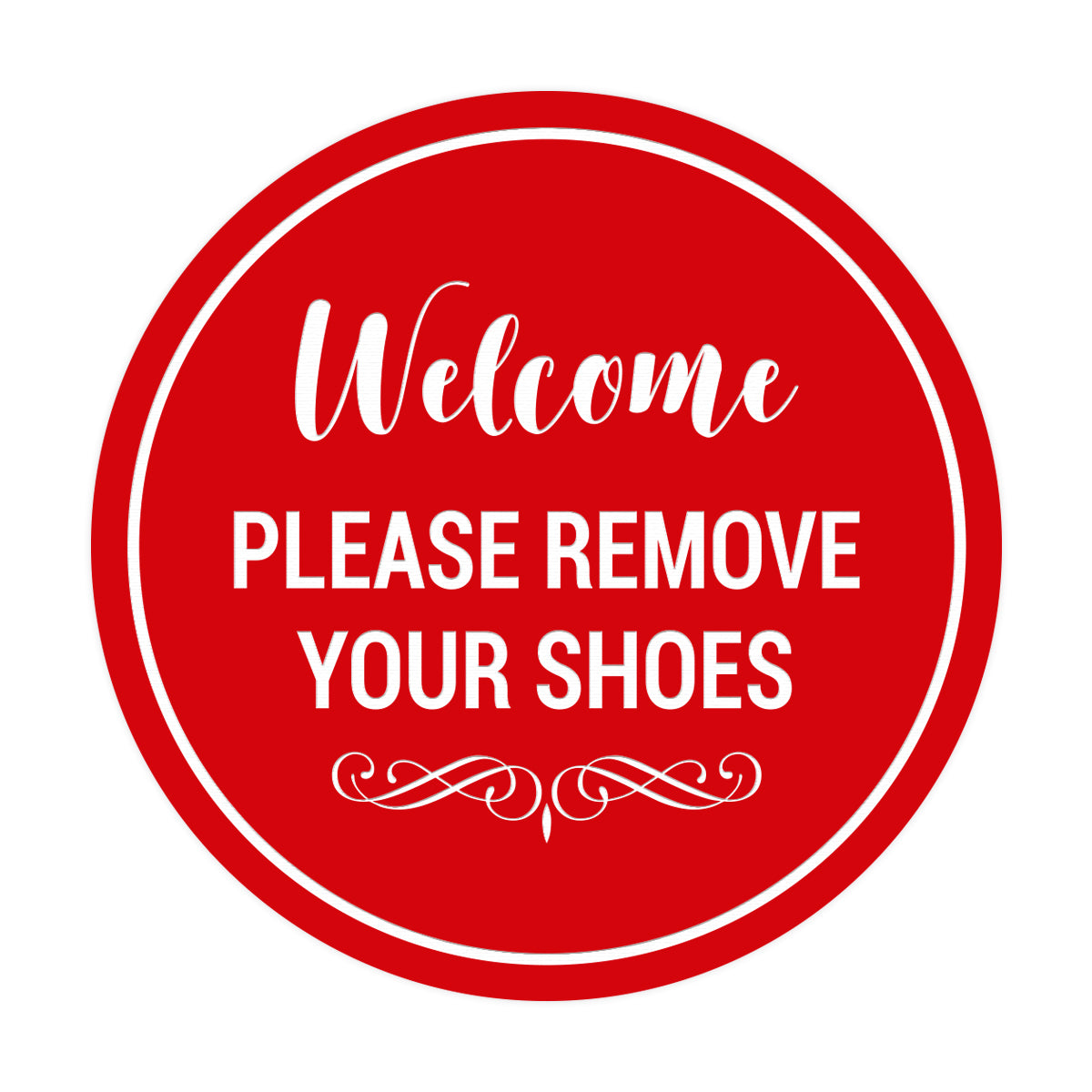 PLEASE REMOVE YOUR SHOES SIGN BOARD 110X220MM MATERIAL: PVC FOAM BOARD 3MM  | Lazada